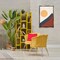 Stupell Industries Boho Mountain Peak & Sun Framed Floater Canvas Wall Art Design by Omar Escalante